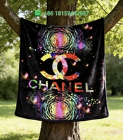 Chanel Throw Blankets